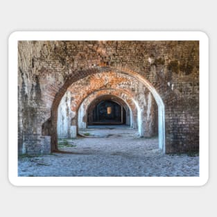 Arches at Fort Pickens, Florida Sticker